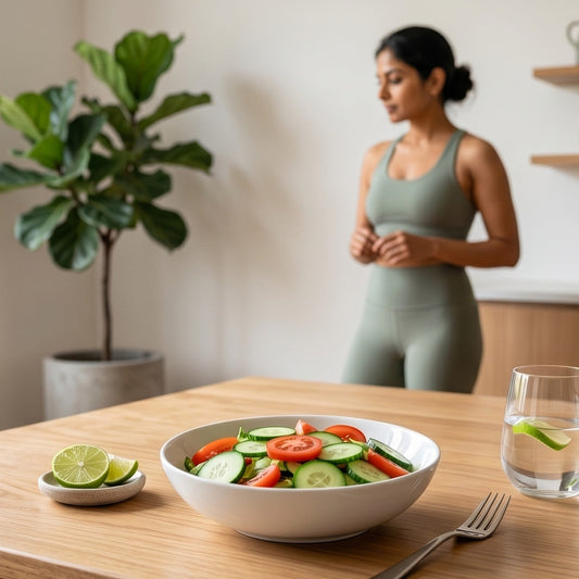 PCOS diet plan for Indian women — mydaily PCOS Balance protein shake as the daily anchor of an India-first PCOS food chart