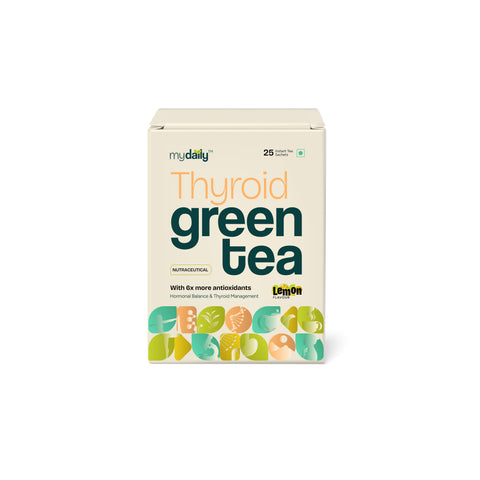 Thyroid Green Tea | Instant Lemon Tea for Thyroid Support