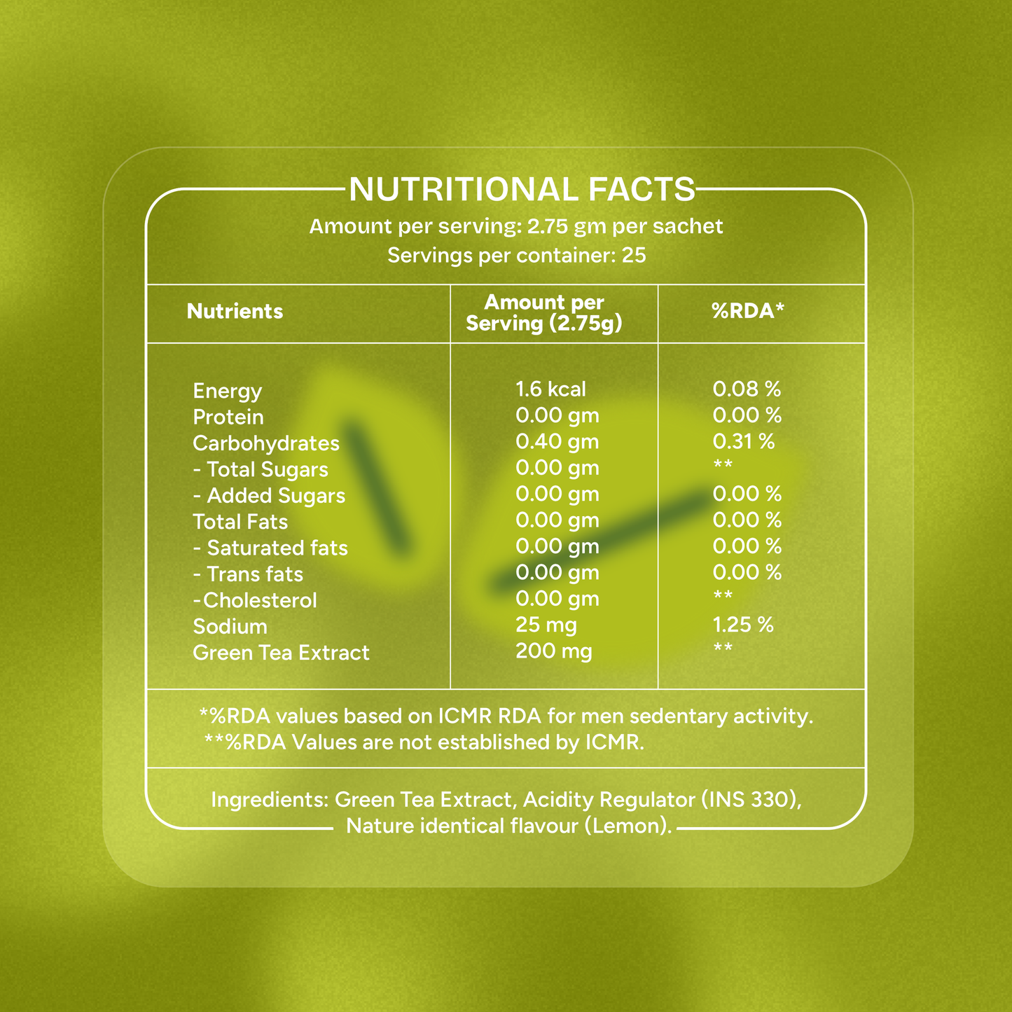 6X Green Tea